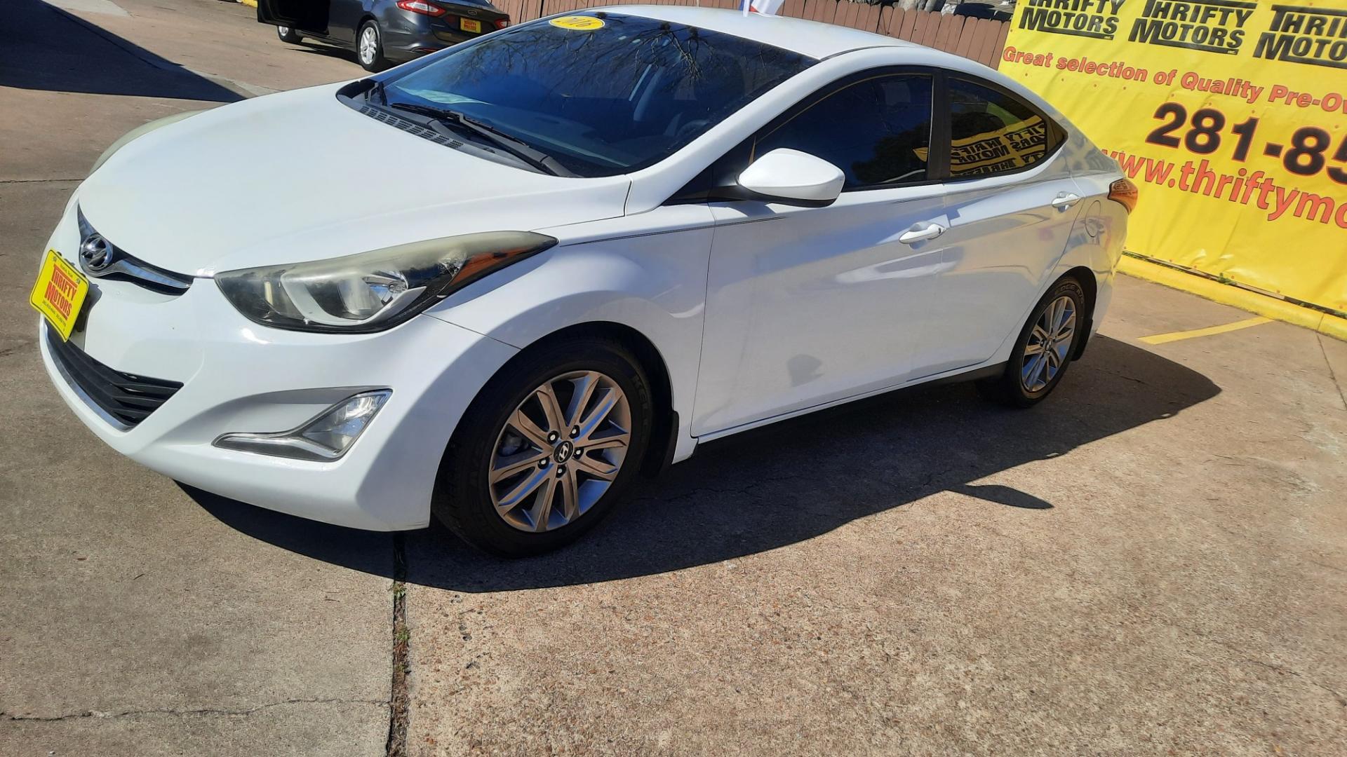 2016 Hyundai Elantra (5NPDH4AE5GH) , located at 16710 Clay Rd., Houston, TX, 77084, (281) 859-7900, 29.834864, -95.656166 - Photo#1